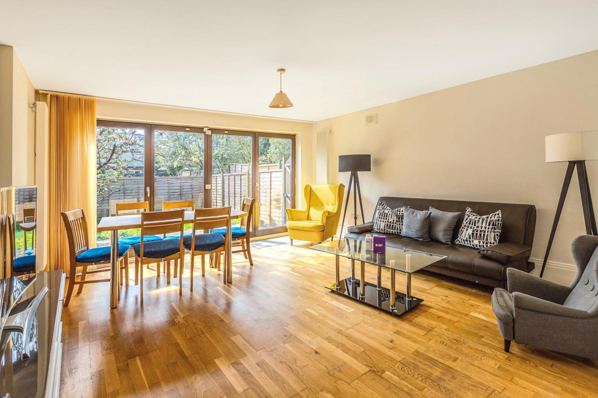 Appartement Serene 1br Wimbledon With Private Garden & Parking